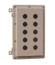 Idec, EC2B-B52B102M3-U, EC2B Series, 10 Hole Enclosure