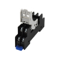 Idec, SJ2S-07LW, 8 Amps, No. of Connections 8, DIN Rail Mount, Relay Sockets