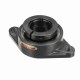 Sealmaster SFTMH-31T, 1.938 Inch, Two Bolt Flange Bearing