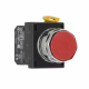 Eaton Cutler Hammer, EM22P2, METAL E22 FL PUSHBUTTON - RD                                