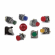 Eaton Cutler Hammer, 10250ED1324, 2 POS ILL PSH-PULL 24V RED EMERG STOP 2-T1 BLOCKS FOR       