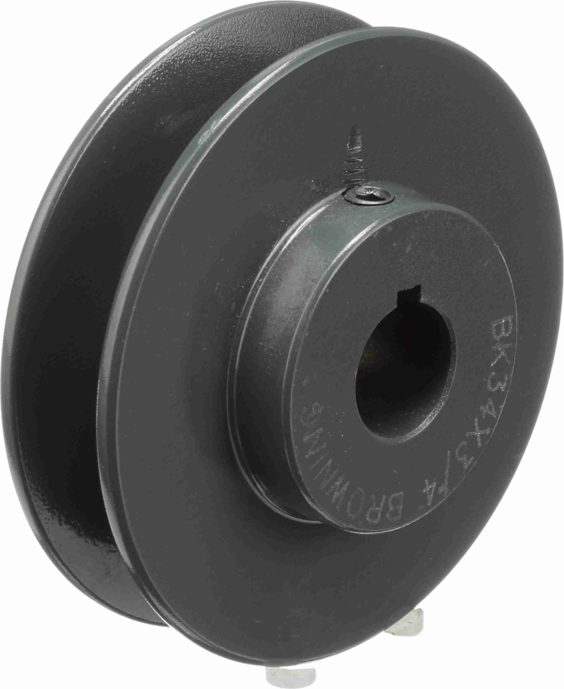 1 Groove Browning s BK34X3/4 Fixed Pitch Pulley 