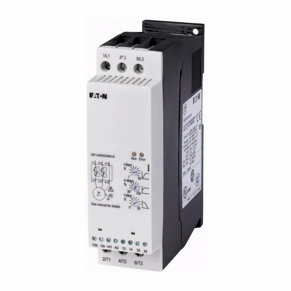 Eaton Cutler Hammer, DS7-342SX160N0-N, 2 PHASE CONTROL SOFT STARTER WITH  120V/230V AC CONTROL