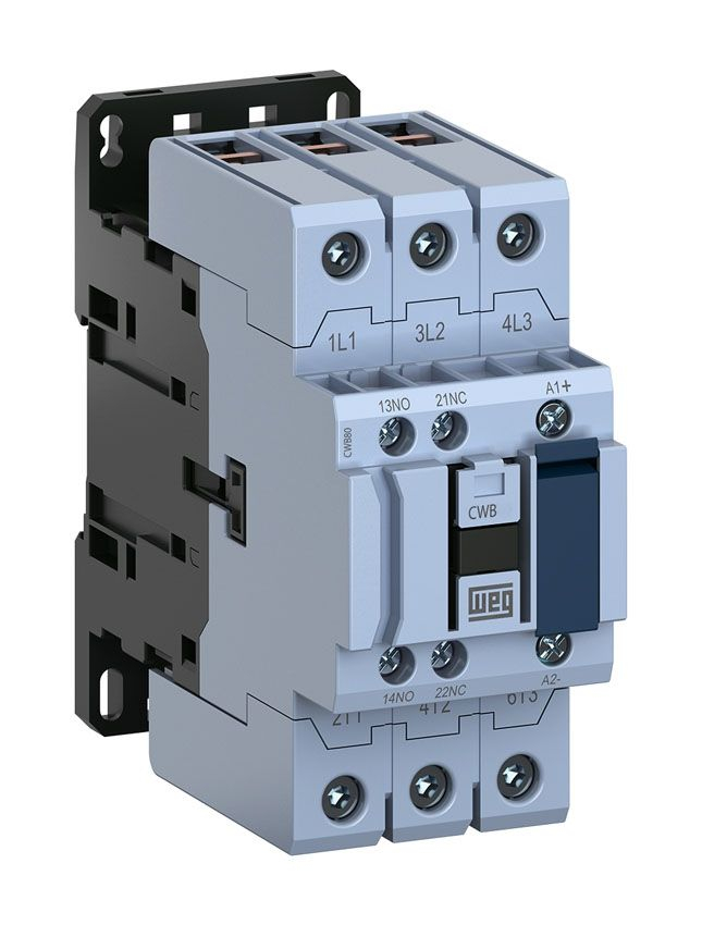IEC Contactor 110-120VAC Coil Weg Electric 50 Amps 3-Pole CWB50-11-30D15 