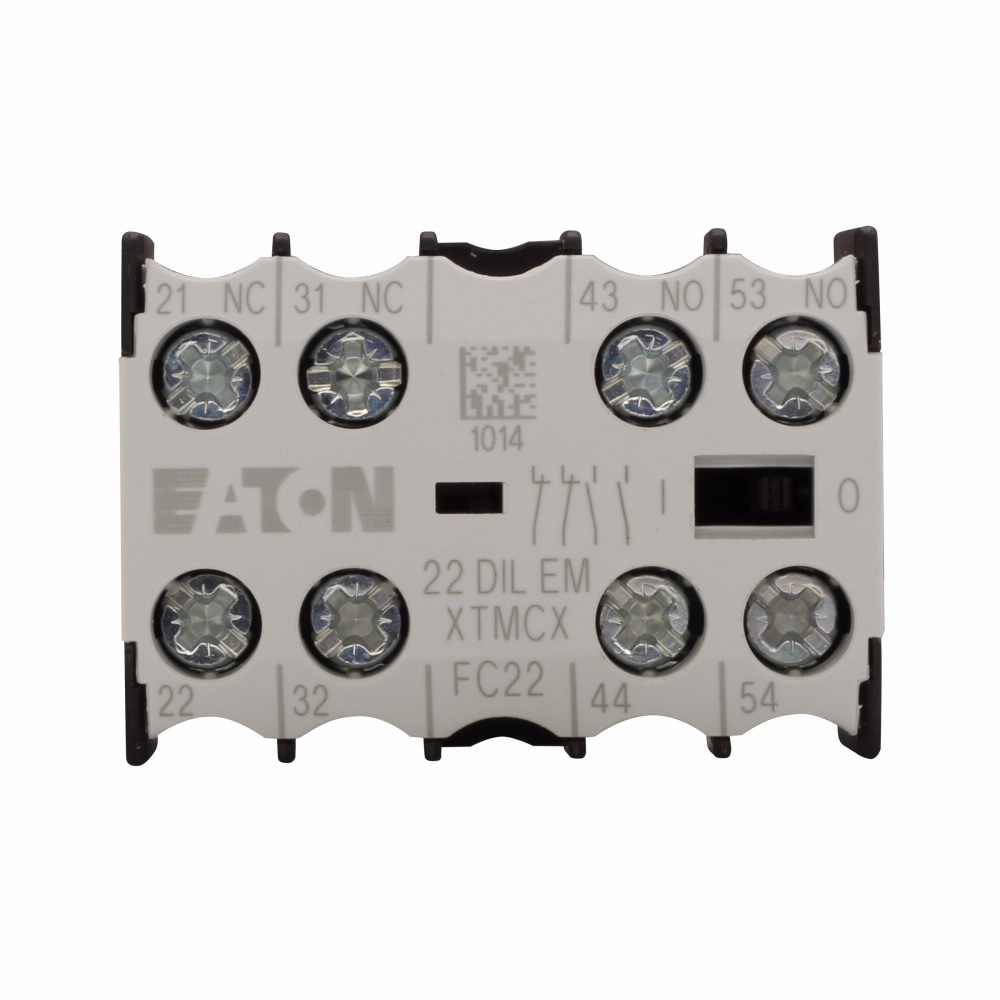 EATON XTMCXFC22 Miniature Contactor Auxiliary Contact 2 N.O 2 N.C 